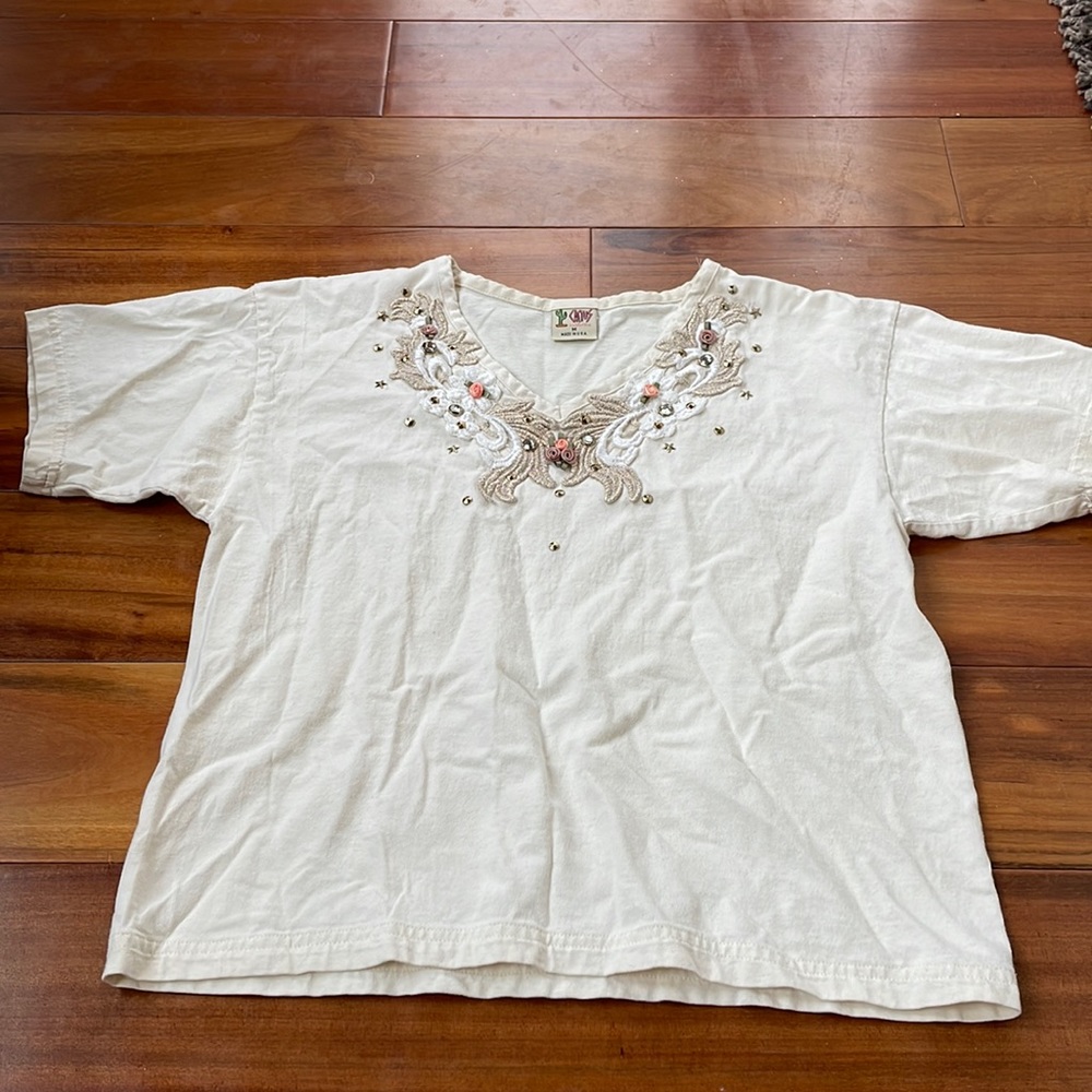 CACTUS CALIFORNIA EMBROIDERED SHIRT